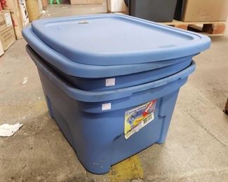 2 Totes With Lids
2 Totes With Lids Measures Approx 11" Tall 21" Length 15" Width