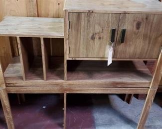 Wall Unit
Measures approx from 17"x50"x20" to 17"x50"x24"