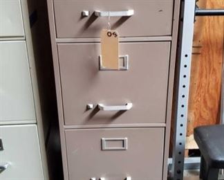 Century Metal Filling Cabinet
Measures approx 27"x15"x52"