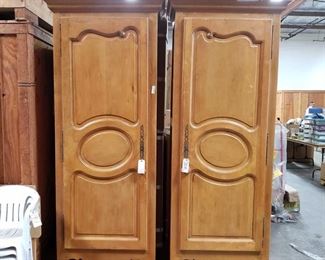 2 Large Oversize Shelving Units
Measures approx 19"x36"x96" Model is 6'3"