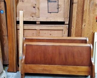 Bed Frame for Queen Size Mattress
Includes rails. Headboard measures approx 64"x38".