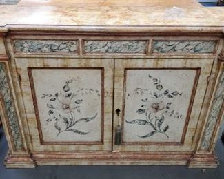 Buffet
Measures approx 17"x58"x39". Key included