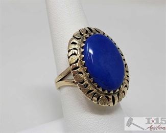 14k Gold Ring, Weighs Approx 7.5g
14k Gold Ring, Weighs Approx 7.5g, Size 8