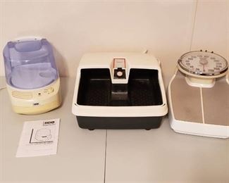 Health O Meter Scale, Cool Mist Humidifier and Heat Foot Massager