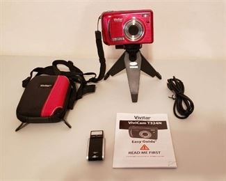 Vivitar ViviCam T324N with Accessories