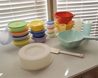 Lot of Tupperware