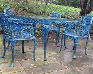 Victorian patio set