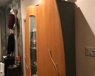 Contemporary unit with a lot of storage.  Designed in Denmark by "Diameter."