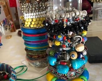 Assorted fun bangles.