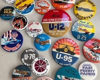 Collectable Vintage SeaFair pins.