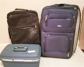 Luggage including 3 Vintage Samsonite Pieces