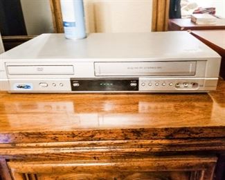 VHS/DVD player