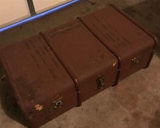 Vintage Luggage from England (Needs TLC!)
