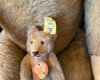 baby bear also from Steiff number 7309 asking $360