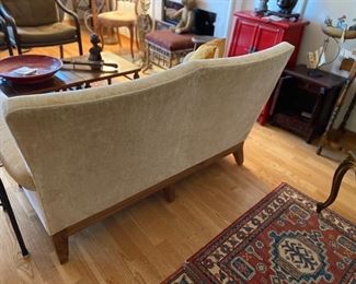 backside view of the sofa