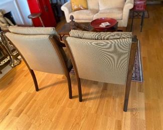 back of the chairs - photo caused funny distortion