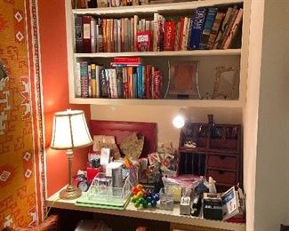 Books, desk accoutrements and more