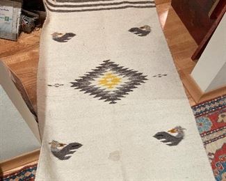 south american woven rug