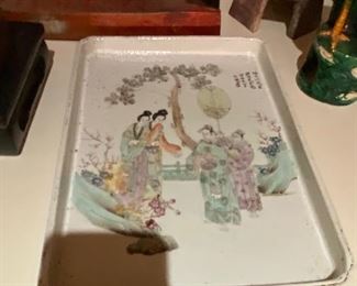 porcelain tray