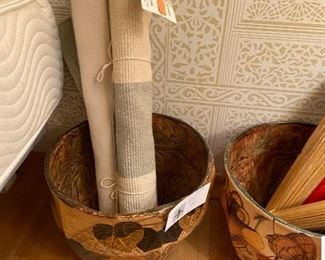 Papier Mache baskets
