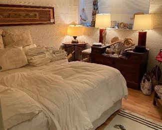 Twin beds, bedding King, Queen and Twin available for sale