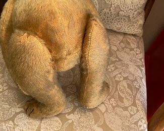 back of pre WWII bear