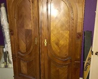 McQuinn Country French 2-door armoire
$425