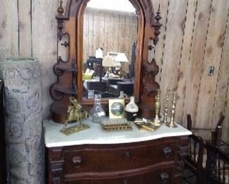 Barlow marble topped dresser 
$500