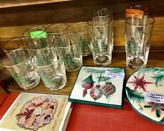 4 Spode tumblers
8 Cuthbertson SOLD
