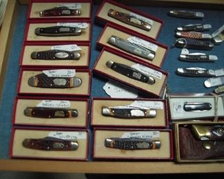 Boker 1776 American series,new in boxes,CASE XX various other brands