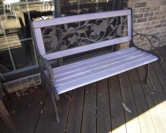 Garden bench
