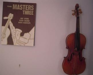 Music signed by CHET ADKINS,BOOTS RANDOLPH, FLOYD CRAMER