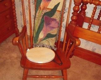 CHERRY ROCKER & quilt