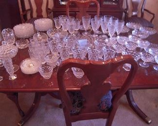 Thomasville cherry table 6 chairs collection American Fostoria