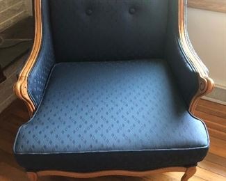 Cool Bergere style accent chair!