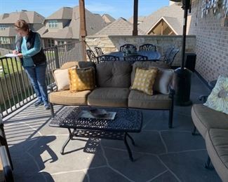 Upstairs and Downstairs Patio Furniture