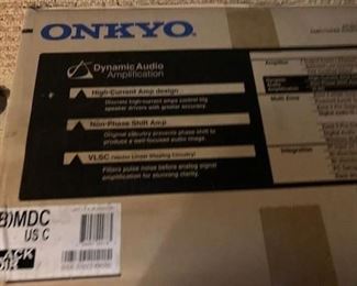 ONKYO System has never been out of the box