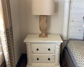 Bedroom Set  KING  memory foam Temprapedic 2 End Tables   8 drawer Dresser and head and foot board