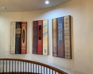 Bookends canvas prints XL Canvas framed  decor
