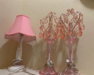 Misc little girls lamps