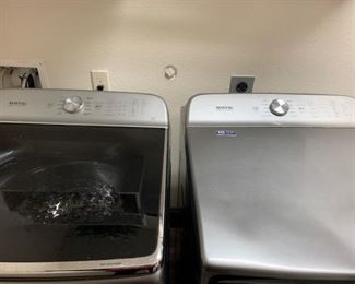 Maytag     Ex-Large Washer and Dryer with shoe dryer Gas dryer