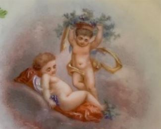 8 Individual HandPainted    RARE      Limoges Plates