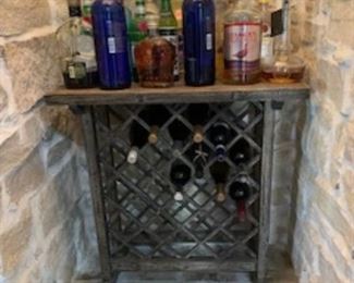 Bar and Wine Rack - Model Home Quality