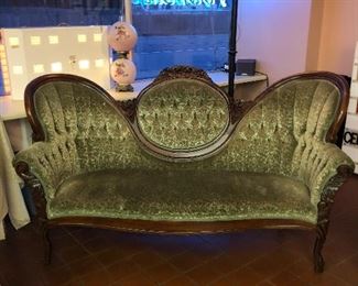 Victorian couch