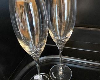 Dom Perignon champagne flutes