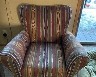 One of two arm chairs.