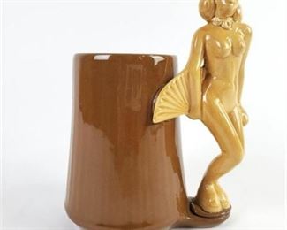 Lot 032
Riddell Pottery 1950s Nude Women From Around The World Mug: Japanese