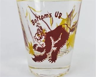 Lot 166
Vintage Bottoms Up Monkey Shot Glass