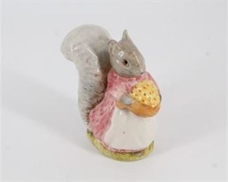 Lot 228
Beatrix Potter's "Goody Tiptoes" Squirrel Figurine