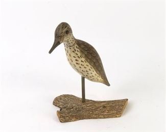 Lot 037
Hand Carved and Painted Sandpiper